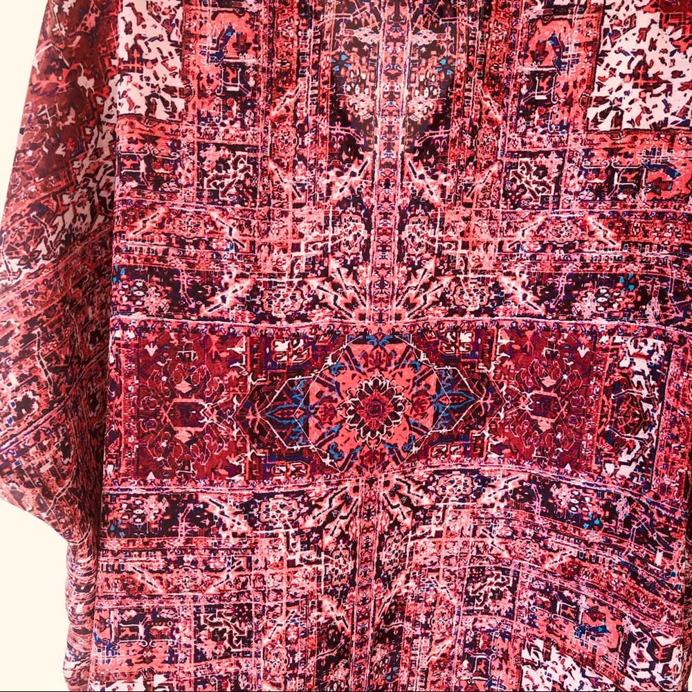 ❤️ Show Me Your Mumu Boho Top ❤️ Tunic Shook - Picture 3 of 6